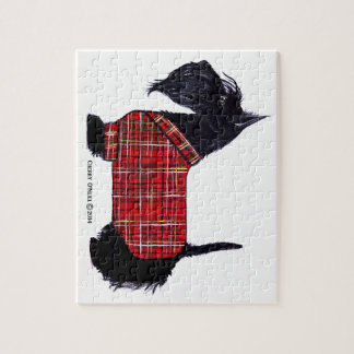 Scottiehelgdagjacka Pussel