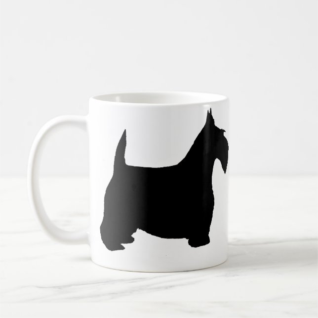 Scottiehund Kaffemugg (Vänster)
