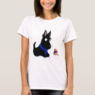 Scottiehund & Robin Tee Shirt