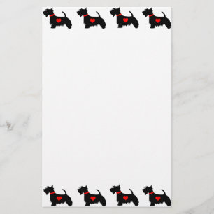 Scottiehundbrevpapper Brevpapper