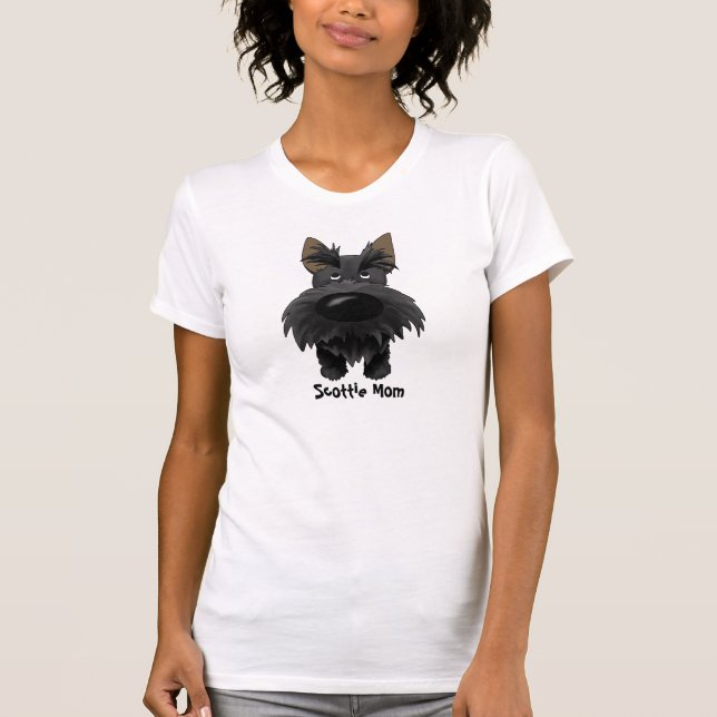 Scottiemamma Tee Shirt (Framsida)