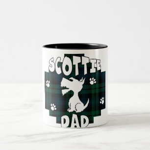 Scottiepappa Två-Tonad Mugg