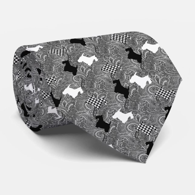 Scotties och Paisley Slips (Rullad)