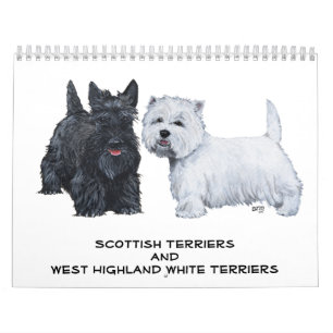 Scotties och Westies KALENDER