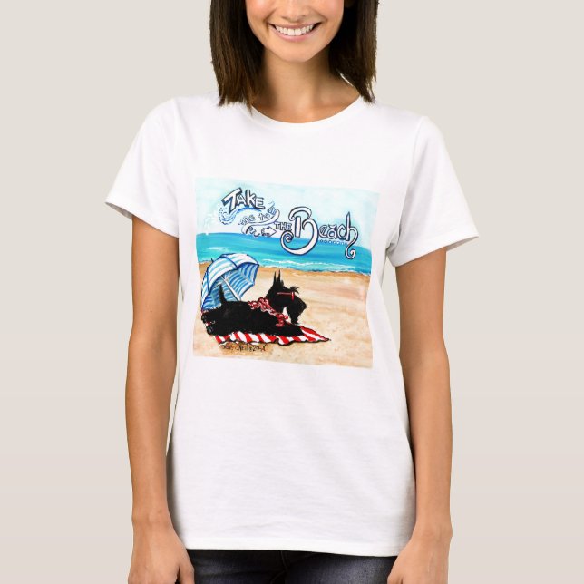 Scottiestrand Tee (Framsida)