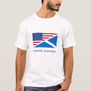 Scottish American Tshirt Tee Shirt