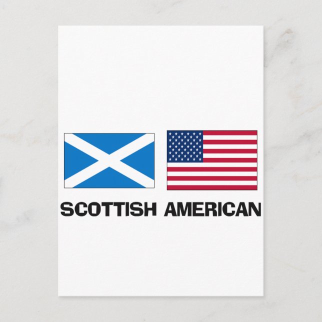 Scottish American Vykort (Framsida)