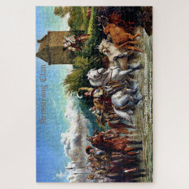 Scottish Armstrong Klan Gilnockie Painting Puzzle Pussel