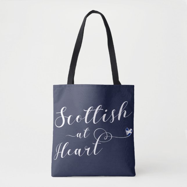 Scottish At Heart Matkasse Tygkasse (Framsida)