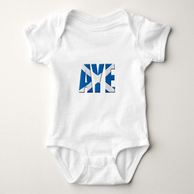 Scottish Aye T-shirt (Framsida)