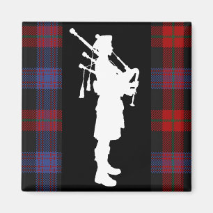 Scottish Bagpiper Magnet