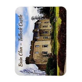 Scottish Bain Klans Tulloch Castle Magnet