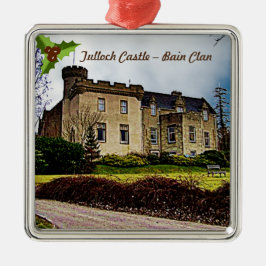 Scottish Bain Klans Tulloch Castle Metall Ornament