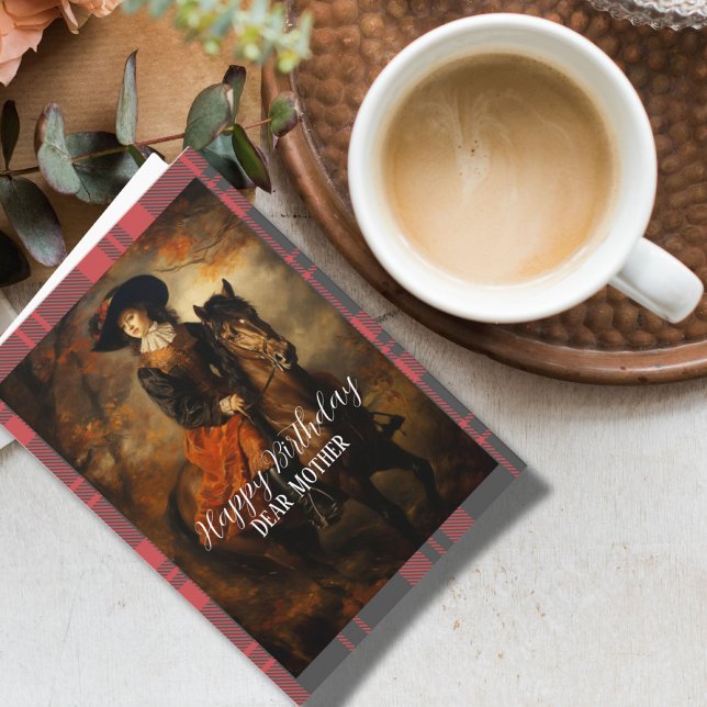 Scottish Birthday Card, Tartan Card Kort (Skapare uppladdad)