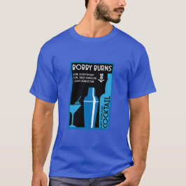 Scottish Bobby Burns Whiskey Cocktail T Shirt