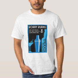 Scottish Bobby Burns Whiskey Cocktail T Shirt