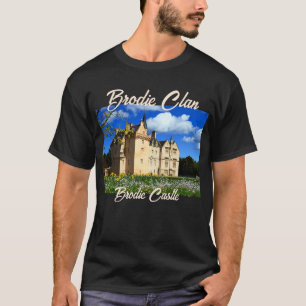 Scottish Brodie Klans Pride i Castle Family T Shirt