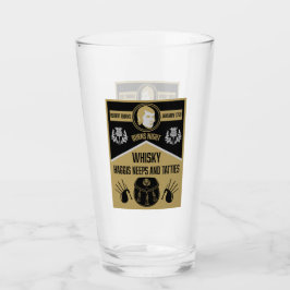 Scottish Burns Night Glaskopp