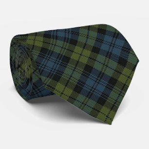 Scottish Campbell C Monogram Tartan Slips