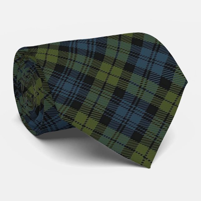 Scottish Campbell C Monogram Tartan Slips (Rullad)
