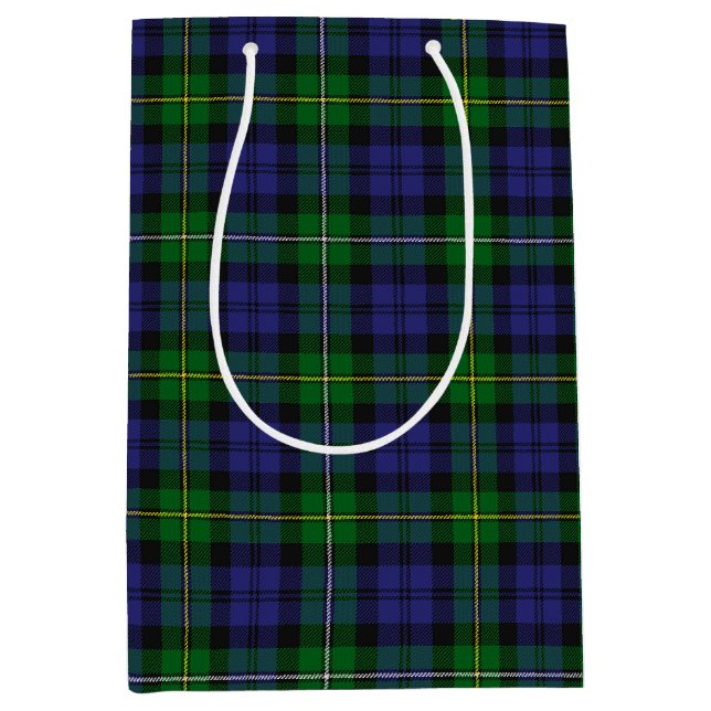 Scottish Campbell Family Tartan Mönster (Framsidan)
