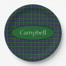 Scottish Campbell Family Tartan Personlig