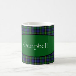 Scottish Campbell Family Tartan Personlig Kaffemugg
