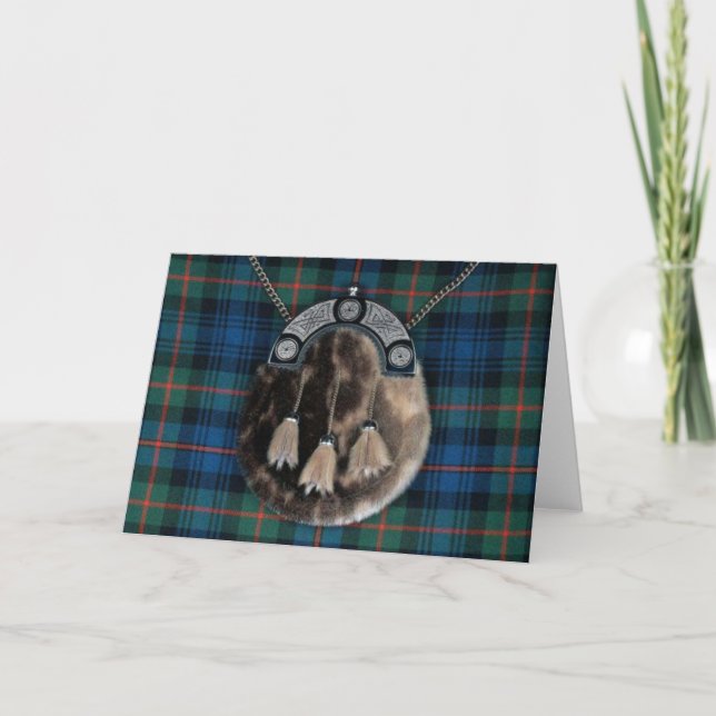 Scottish Card Helgkort (Framsida)