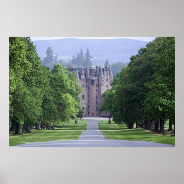 Scottish Castle Poster (Framsidan)