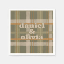 Scottish Celtic Tartan Mönster Bröllop