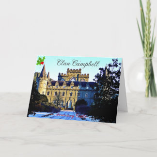 Scottish Clan Campbell Inveraray Castle Helgkort