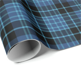 Scottish Clergy Tartan Blue and Black Play Presentpapper