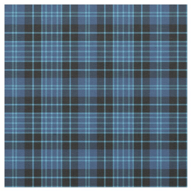 Scottish Clergy Tartan Tyg (Närbild)