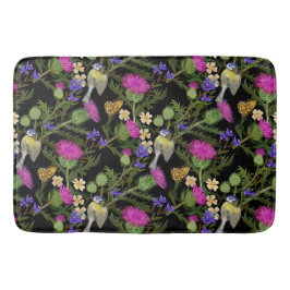 Scottish Cottagecore Thistle Mönster Bath Mat Badrumsmatta