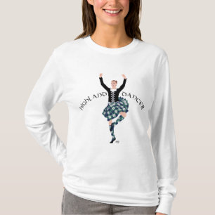 Scottish Dancer Highland Fling T-shirt