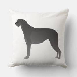 Scottish Deerhound Basic Hund aveln Silhouette Kudde