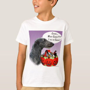 Scottish Deerhound Halloween Candy Tee