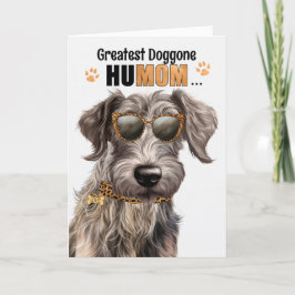 Scottish Deerhound Hund Underbarare HuMOM Mors dag Helgkort