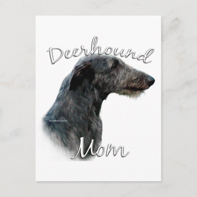 Scottish Deerhound Mamma 2 Vykort (Framsida)