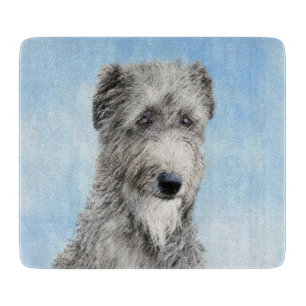 Scottish Deerhound Painting - Cute Original Hund A