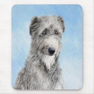 Scottish Deerhound Painting - Cute Original Hund A Musmatta