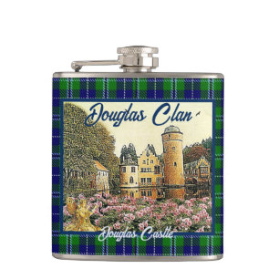 Scottish Douglas Klans Douglas Castle Hip-kolv Fickplunta
