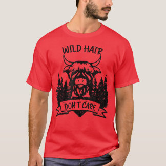 Scottish Farmer Vild Hair bryr sig inte - Scottish T Shirt