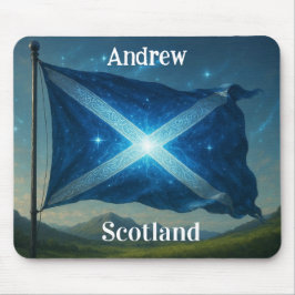 Scottish flag Mousepad Musmatta