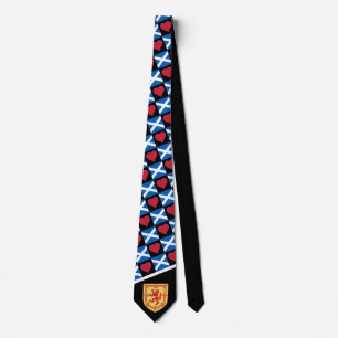 Scottish Flagga Heart & Jackar från Arm Scotland P Slips