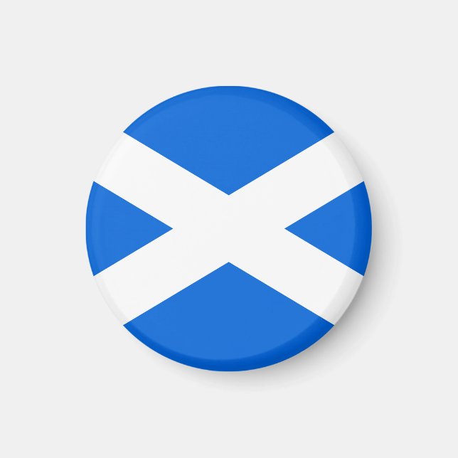 Scottish Flagga macn Magnet (Framsidan)
