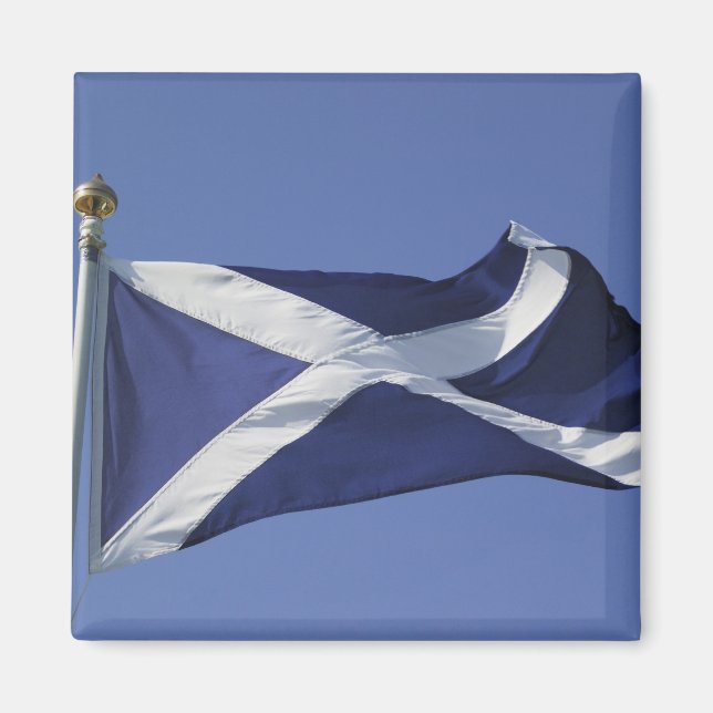 Scottish Flagga Magnet (Framsidan)