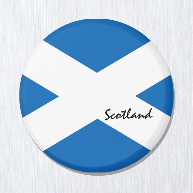 Scottish flagga Magnet, helgdag, Skottland Magnet (Skapare uppladdad)