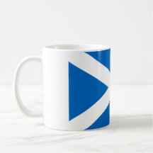 Scottish flagga mugg