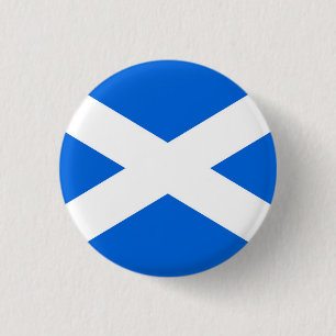 Scottish Flagga Pinback Button arc Knapp